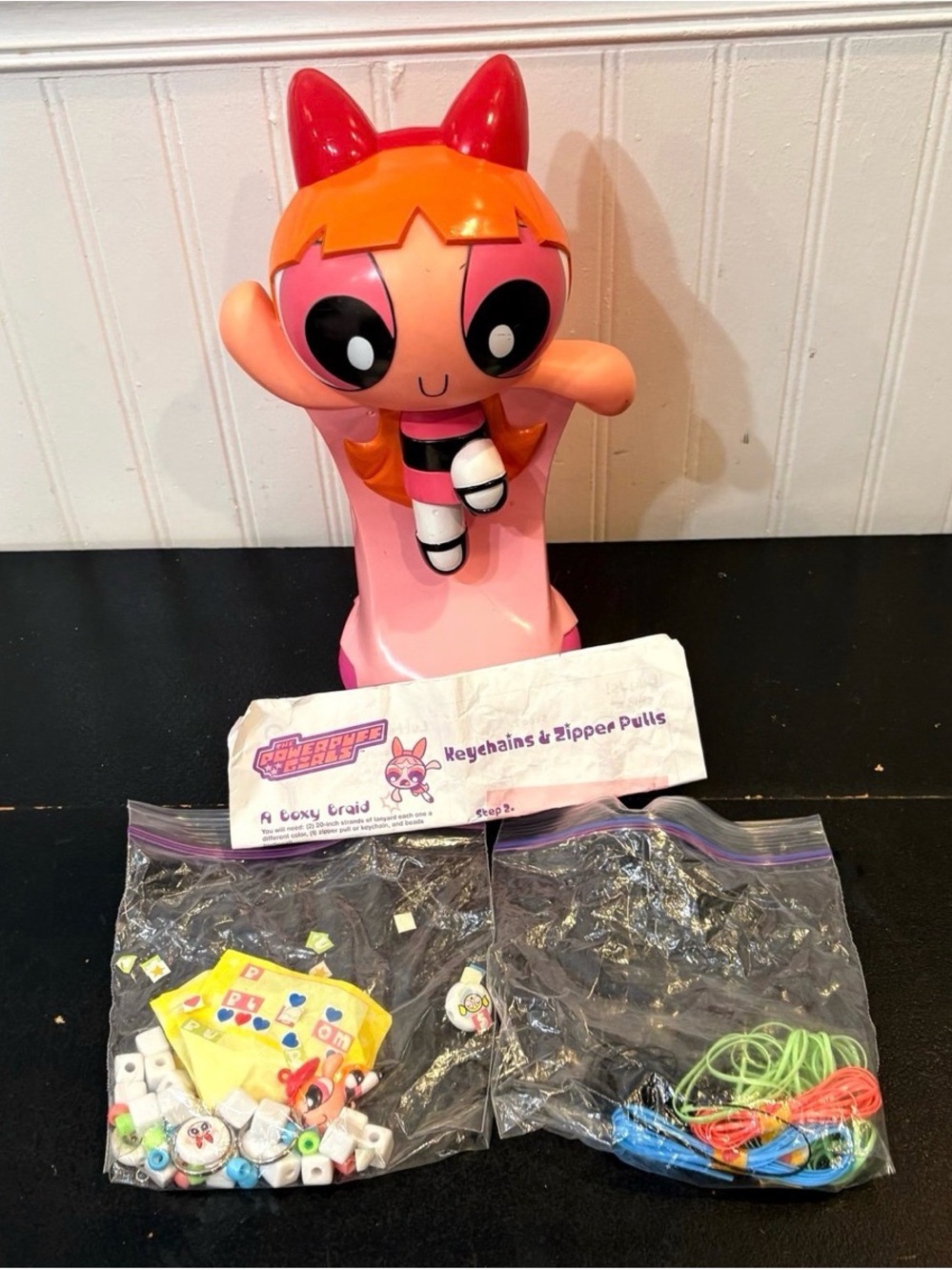1999 Vintage The Powerpuff
Girls
BLOSSOM 11" with keychain maker